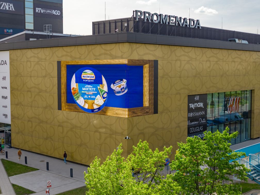Ekran 3D DOOH Warszawa